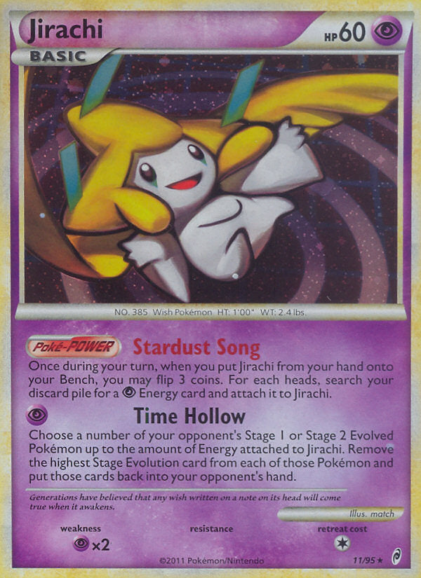 Call of Legends Holo Jirachi #11/95